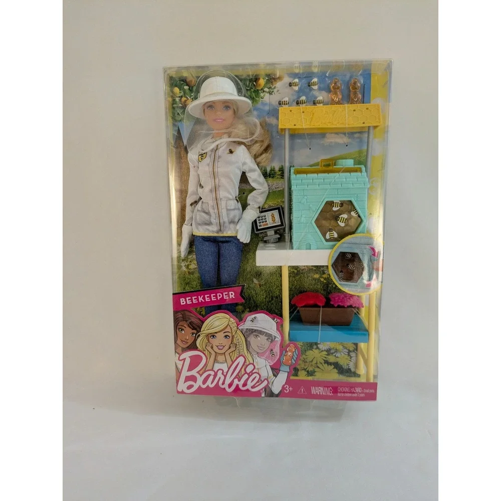 Barbie Beekeeper Career Doll Playset Beehive and Accessories NRFB STEM Collector